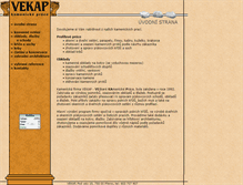 Tablet Screenshot of kamenictvi-vekap.com